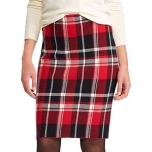 Women's Ralph Lauren CHAPS Plaid Pencil Skirt | Size S
